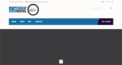 Desktop Screenshot of bigtruckrental.com